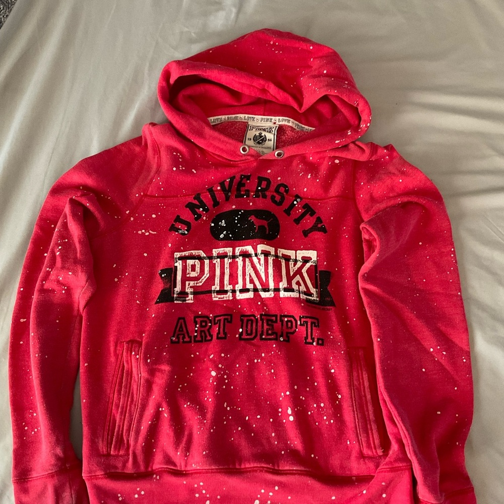 PINK Red Hoodie